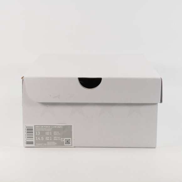 Nike Air Force 1 Low Unity \'White Silver\' FD0937-100 Multi Size main image 9